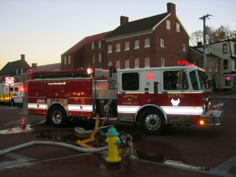 Fire at Bookstore