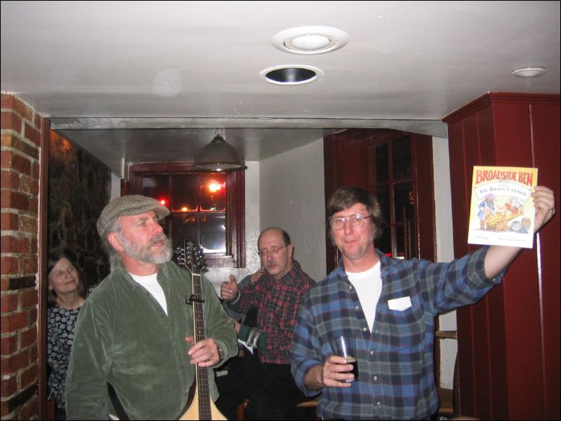 Cliff was selling his new book!