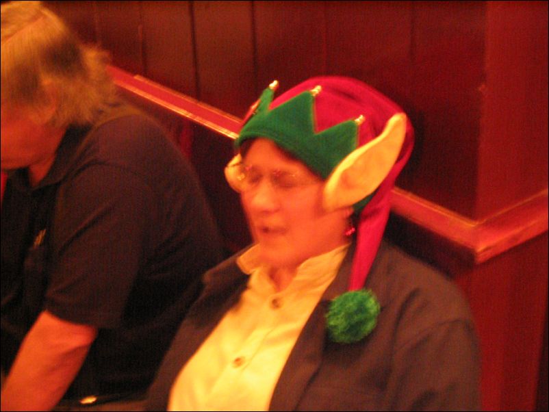 Ain't Caryl a cute elf!