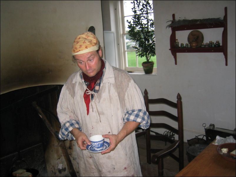 Mr Buck needs a spot of tay?