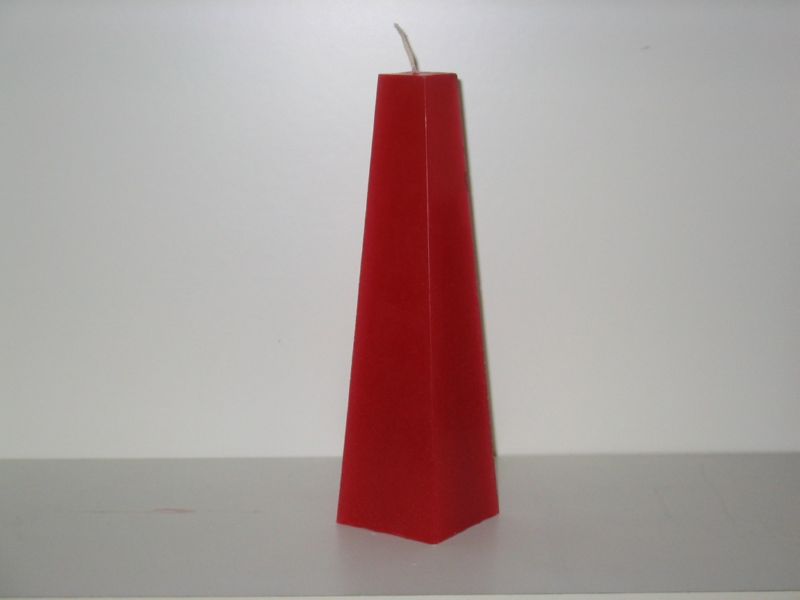 Never leave a burning candle unattended!