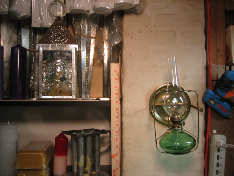 Never leave a burning candle unattended!