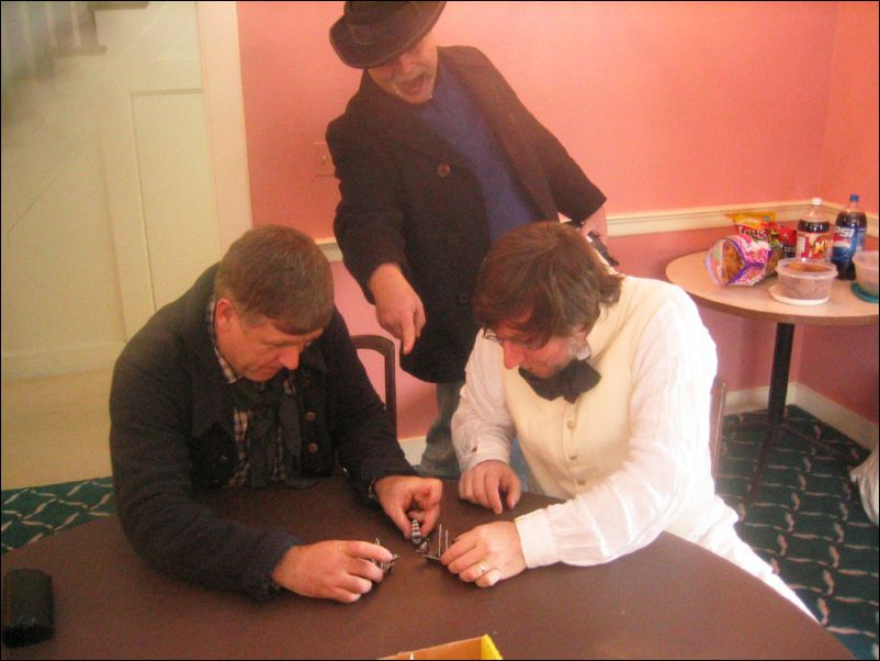 Boys and their toys!