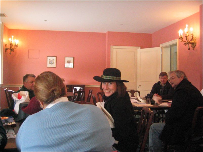 Nice hat, Tara!
