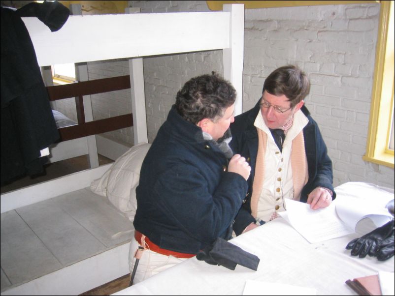 There's a Gargoyle depicted in Mike's buttons!