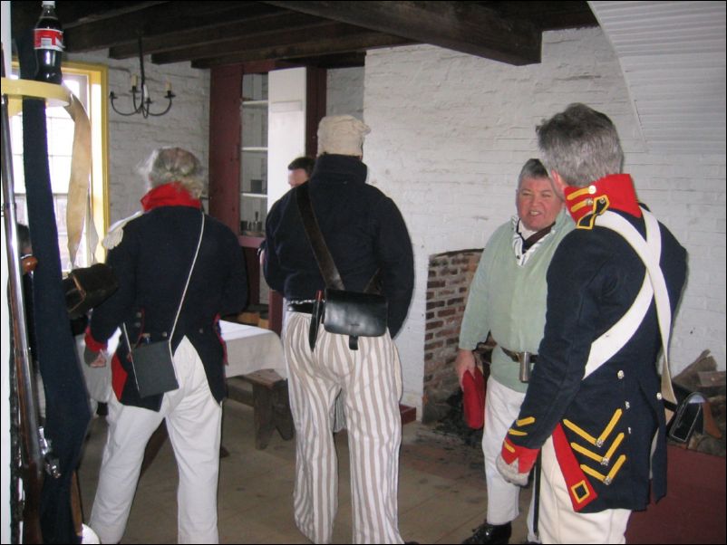 Milling about warmly