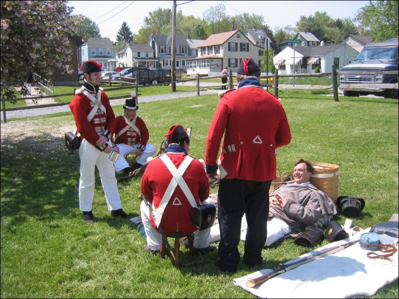 Marines, lounging<br>(Same as today!)