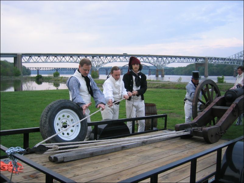 Look! Mike Buck's actually working!