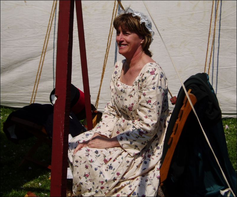 Maryland Damsel unaware of approach<br>of marauding British sailors