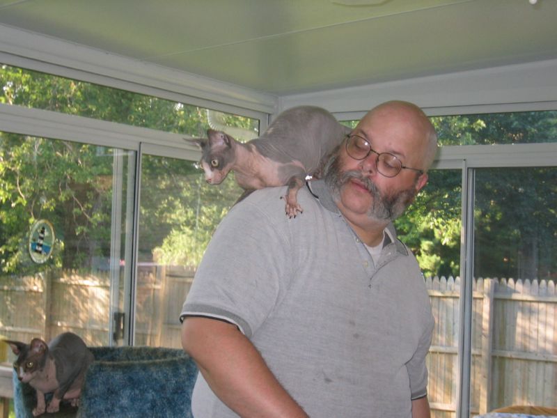 Minnie's Favorite Perch!