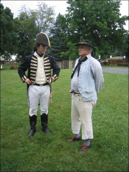 Lt Peterson & Mr. Graff