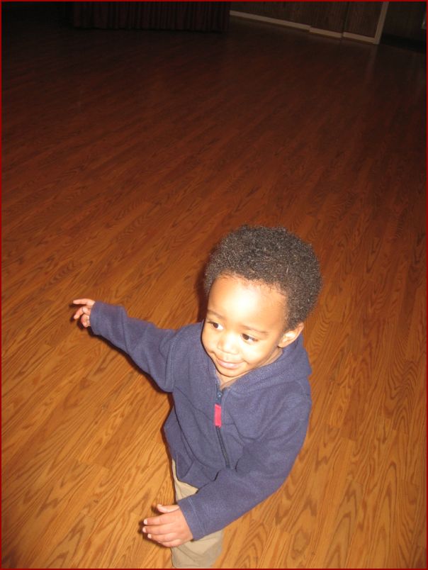 (Take bundle of pix of grandson!)