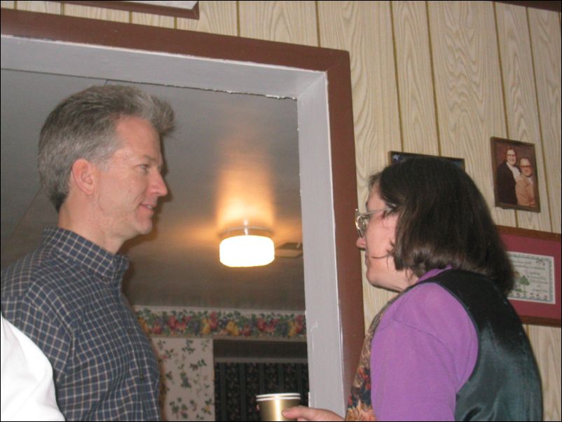 Our hostess was even gracious to the lawyer!