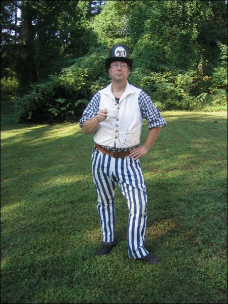 Myron and his morning coffee