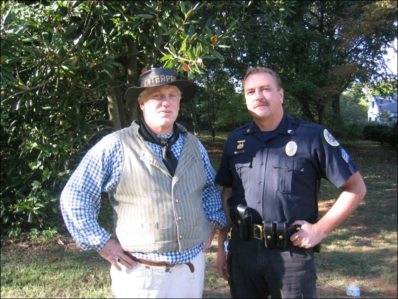 Geoff and Officer Taylor