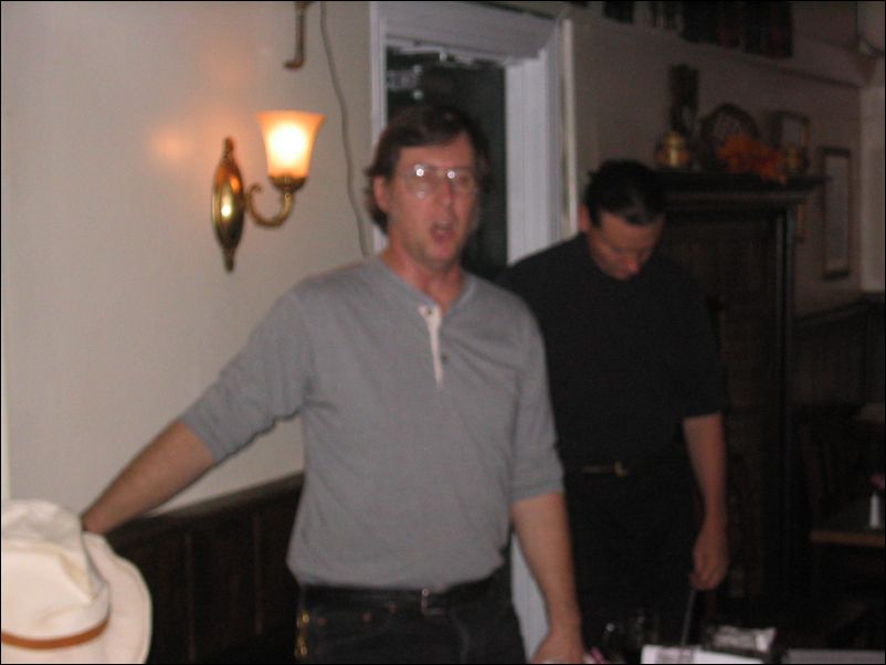 Myron's looking bleary...