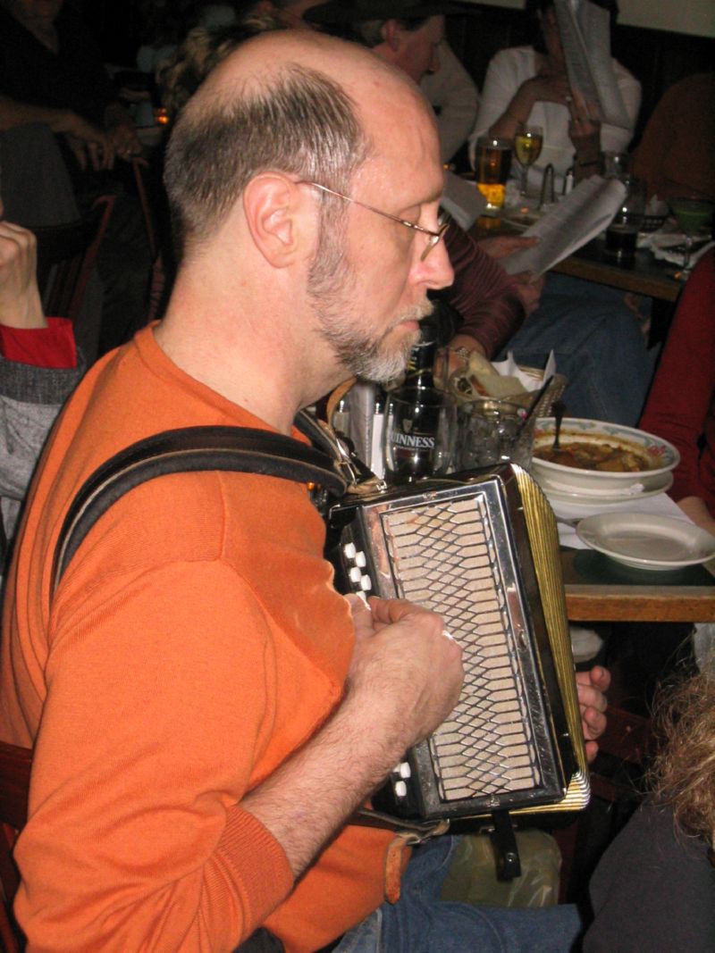 Don and his melodeon(?)