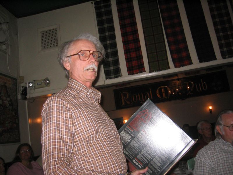 Andy, singing from the album cover