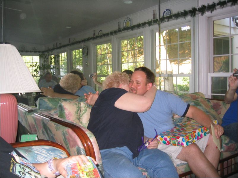 Hug for Aunt Barb
