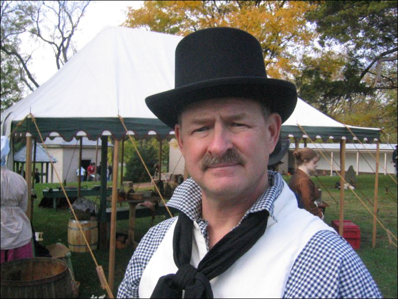 Charlie in his new waistcoat