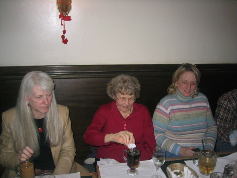 Cathy, Signe and Chris