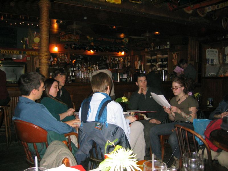 The Central Table Crowd