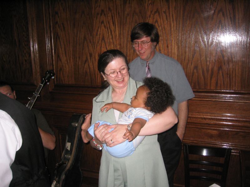 Jean finally get to hold Seb