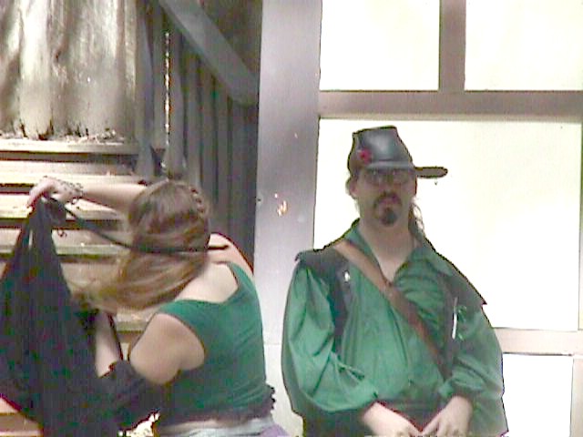 Hemloche and one of his adoring fans